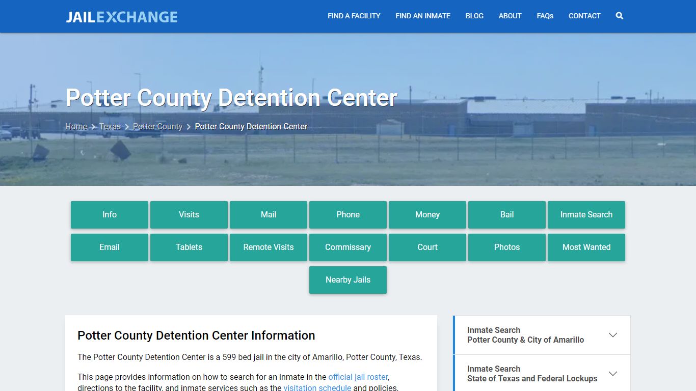 Potter County Detention Center - Jail Exchange